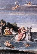 CARRACCI, Antonio The Rape of Europa dfg oil painting artist